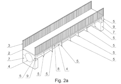 Anmet bridge span patent application