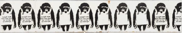 Banksy - Laugh Now