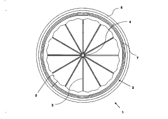 Figure 8 - Figures from SRAM’s undulating rim-profile patent.