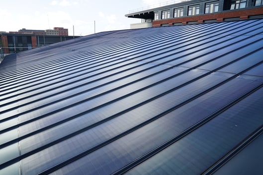 Integrated photovoltaic roof developed