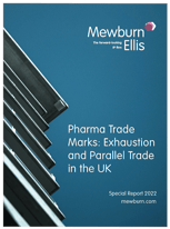 Pharma Trade Marks - Exhaustion and Parallel Trade in the UK - cover