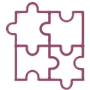 Puzzle piece icon - trade marks