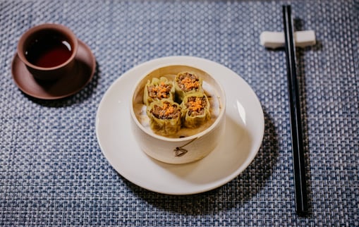 Shiok Meats’ cell-grown “shrimp“ dumplings-1