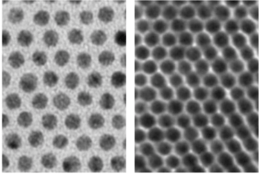 Super nanocrystals image 2 - Before and After crystal structure