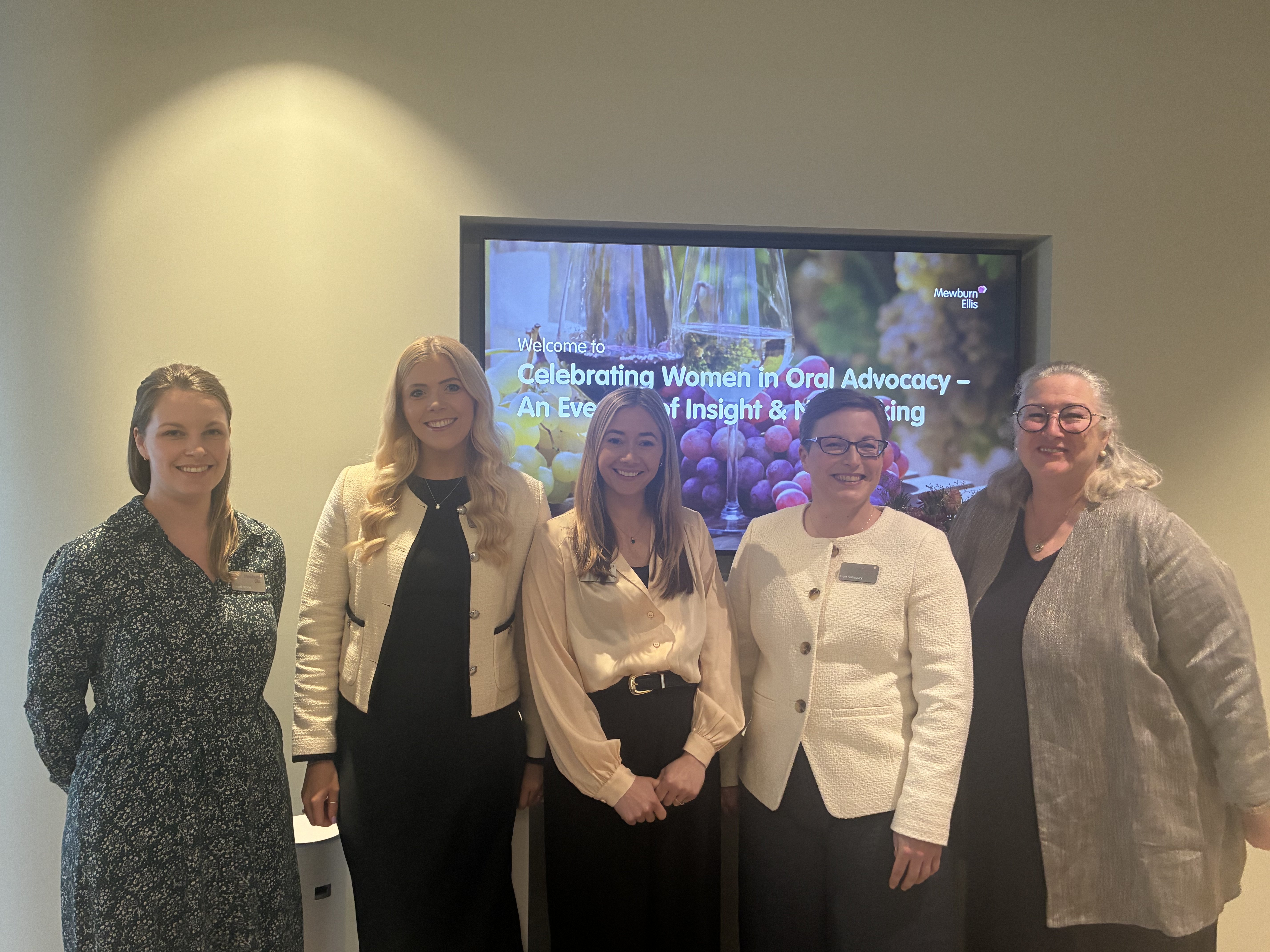 Celebrating Women in Oral Advocacy – An Evening of Insight & Networking