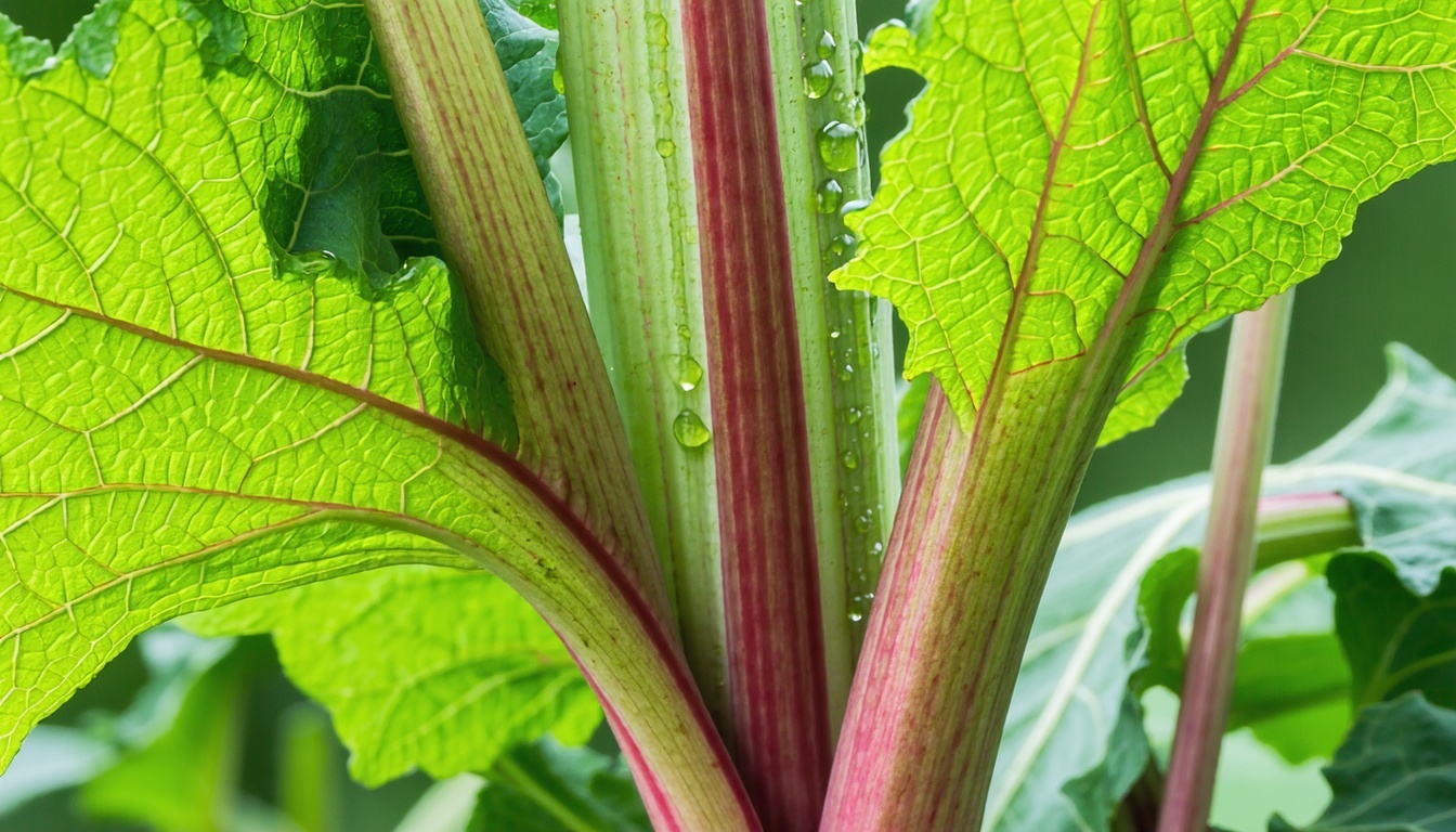 rhubarb plant-1