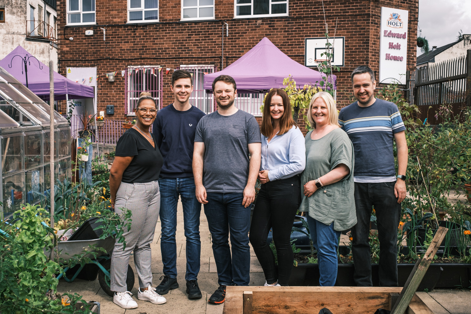 A visit to The Booth Centre — Manchester office to support charity over next two years