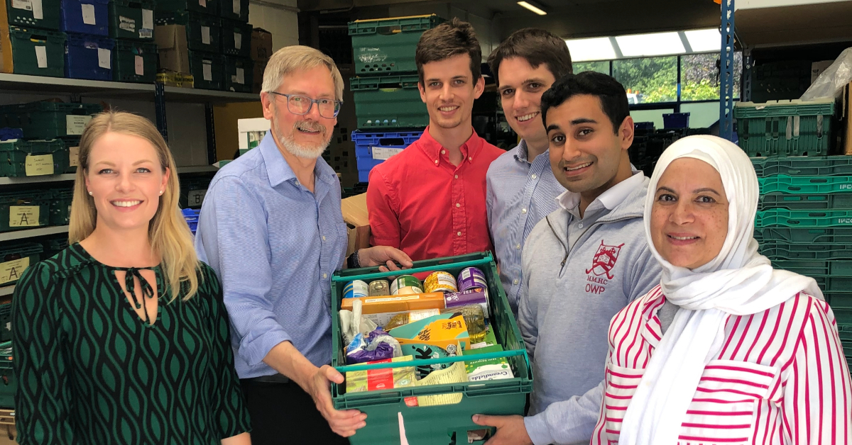 Cambridge office selects Cambridge City Foodbank as their chosen charity to support