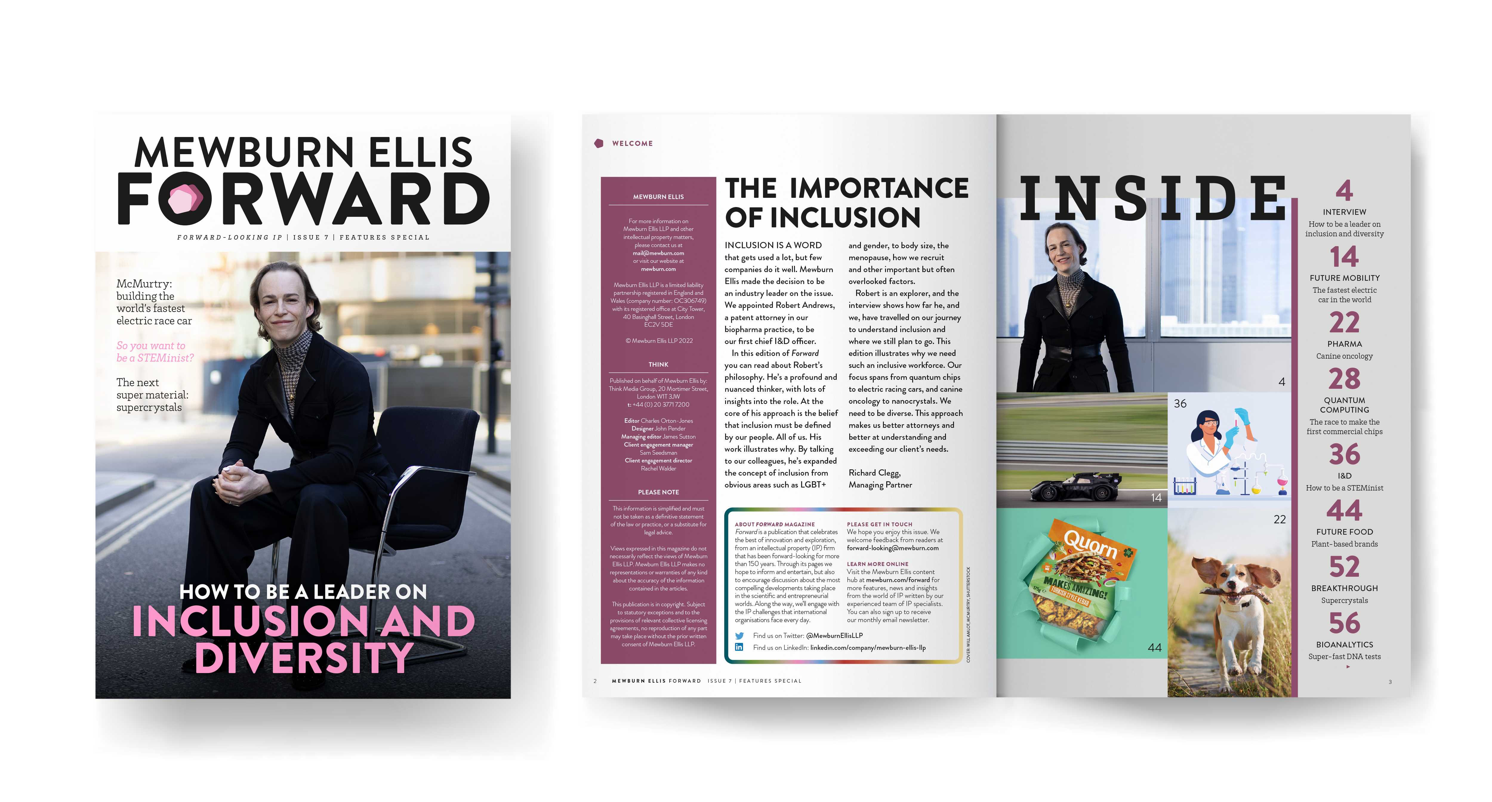 Forward Magazine - Issue 7 - Mock-Up