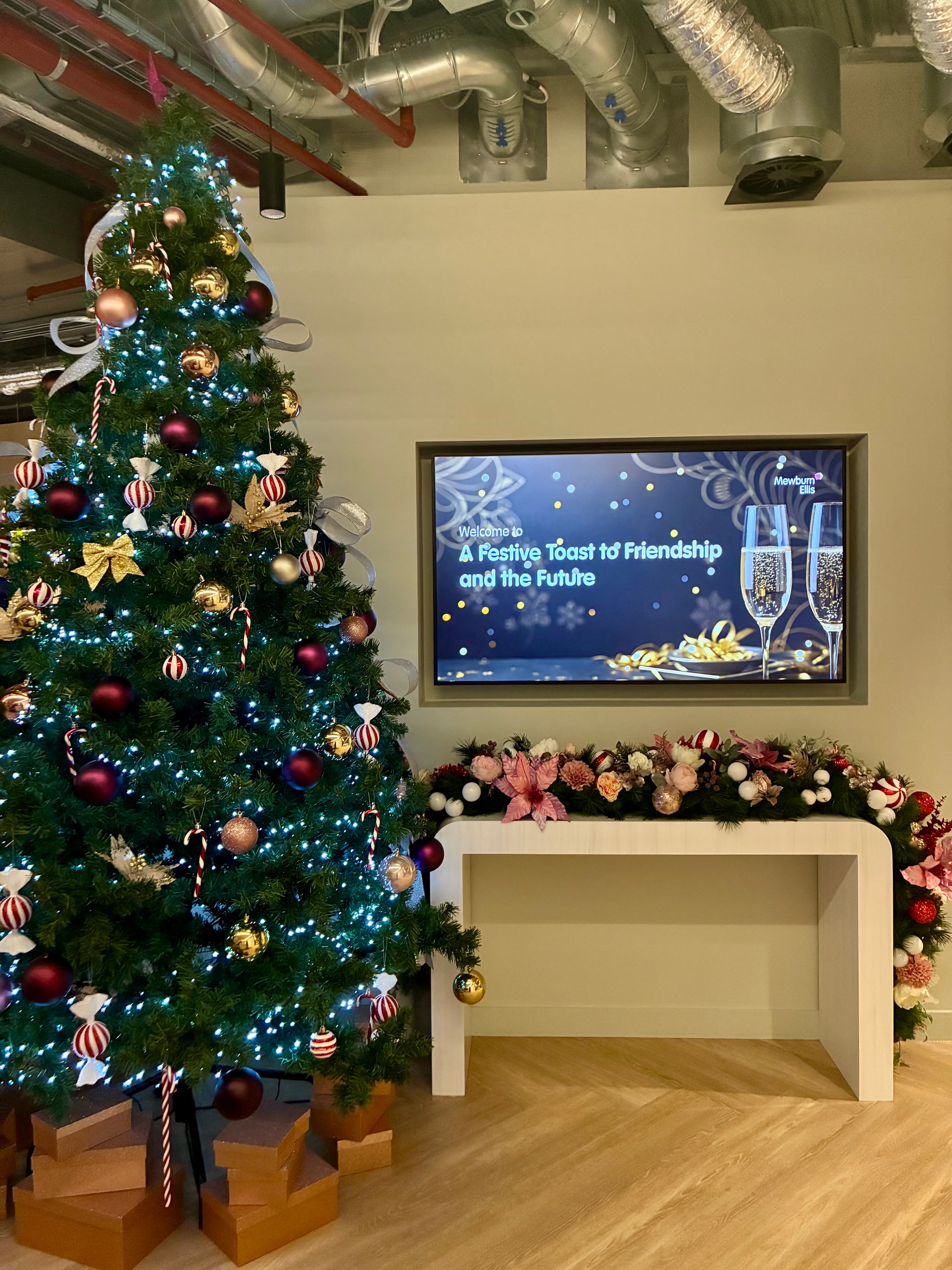 A Festive Toast to Friendship and the Future