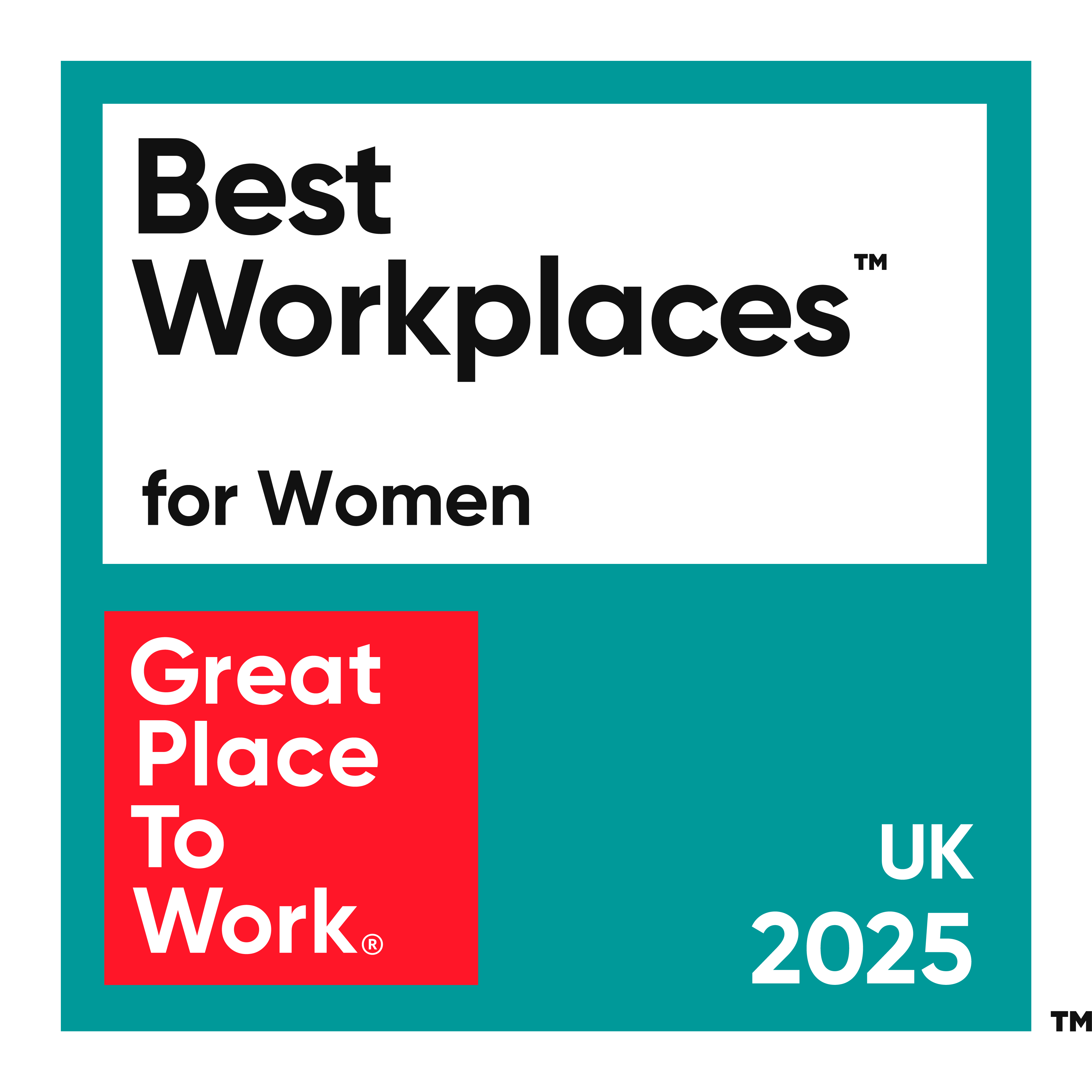 UKs Best WorkplacesTM for Women 2025