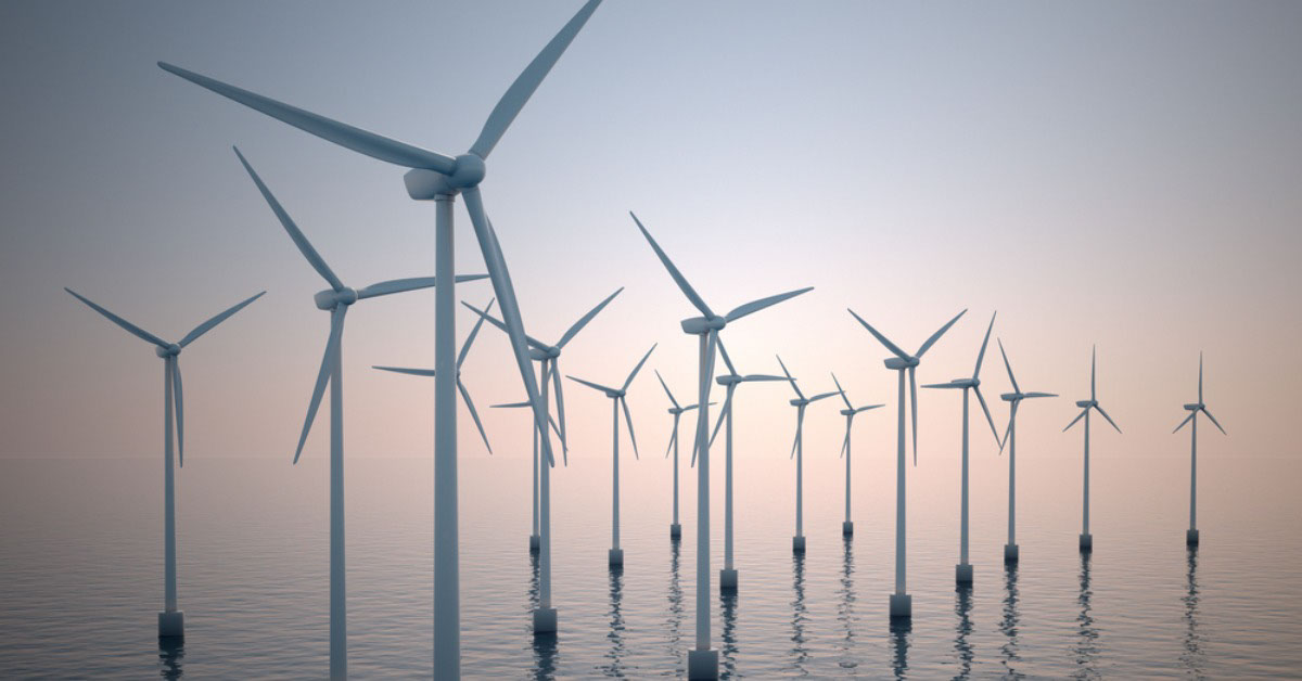 Offshore wind's contribution to the world's energy demand
